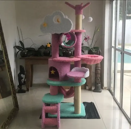 Arranhador para Gato Purpura