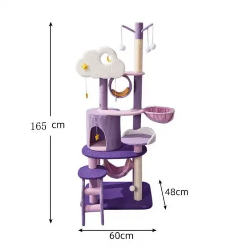 Arranhador para Gato Purpura