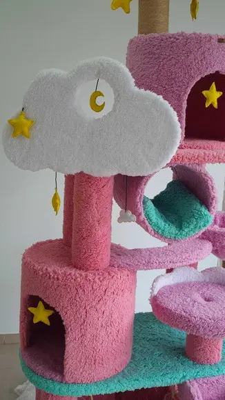 Arranhador para Gato Purpura Gigante