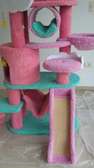 Arranhador para Gato Purpura Gigante