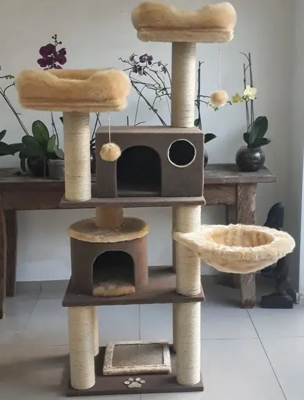 Arranhador para Gato Vergonha de Cordinha