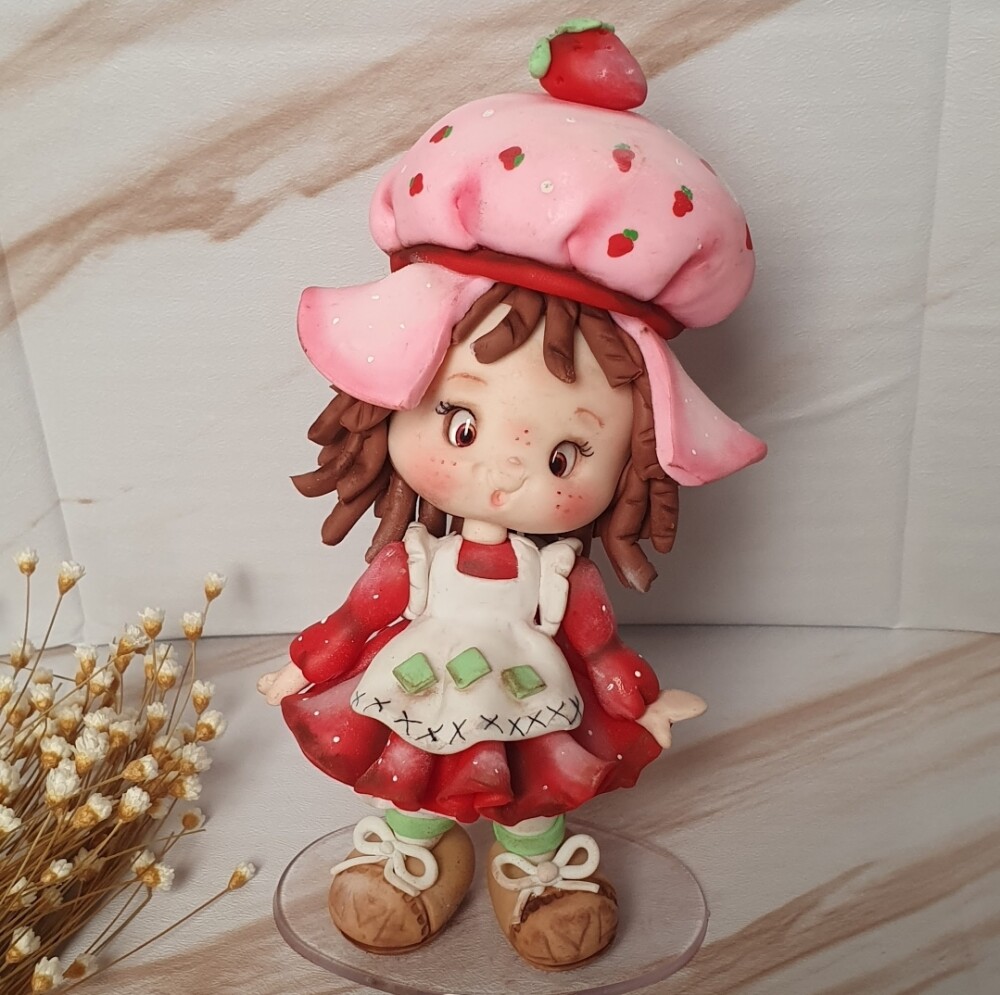 Aplique Moranguinho Biscuit