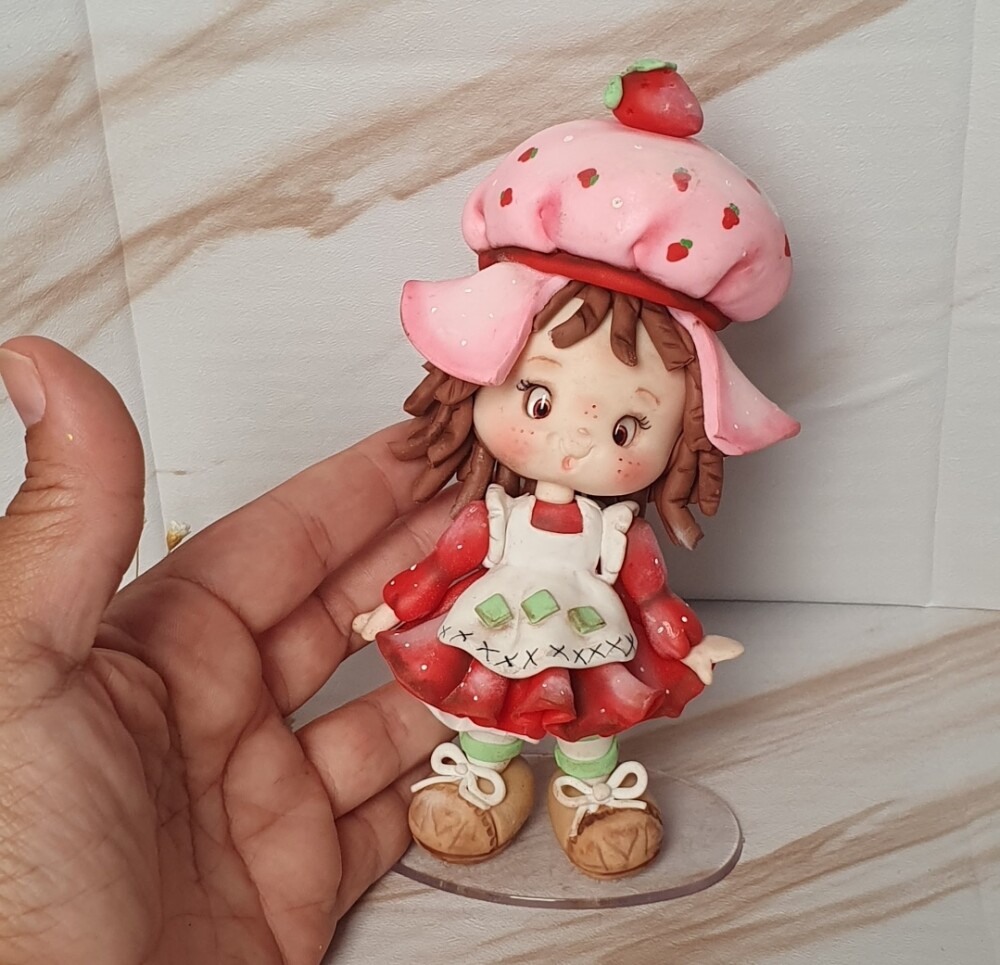 Aplique Moranguinho Biscuit