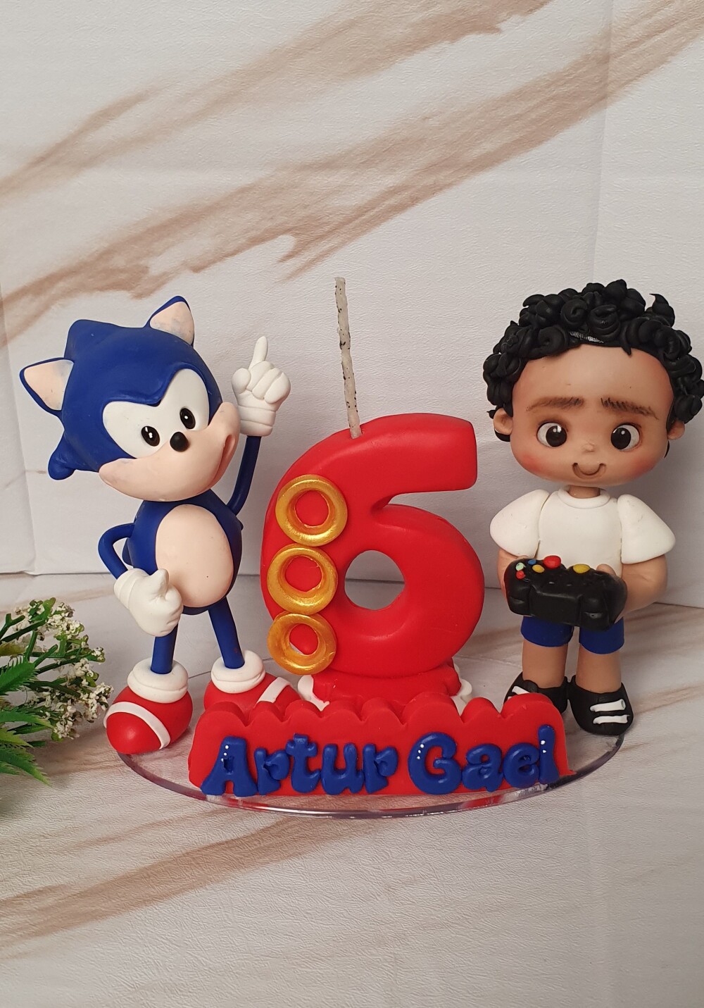 Topo Sonic Personalizado