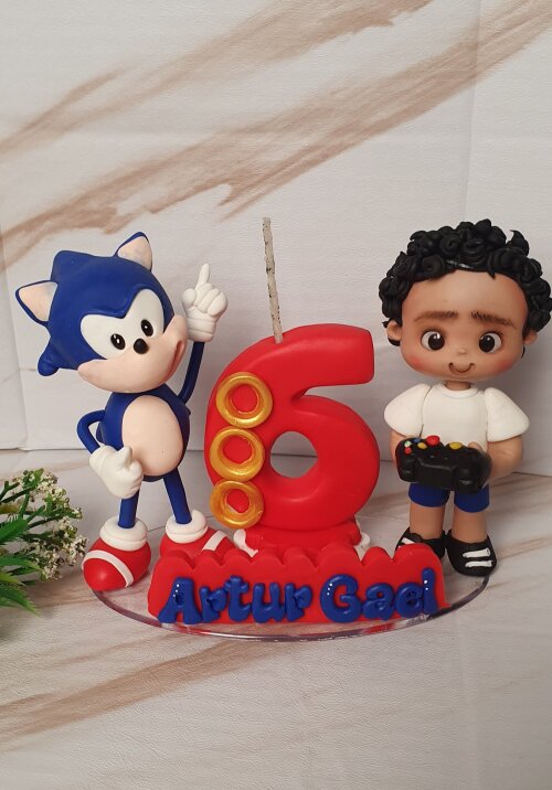 Topo Sonic Personalizado