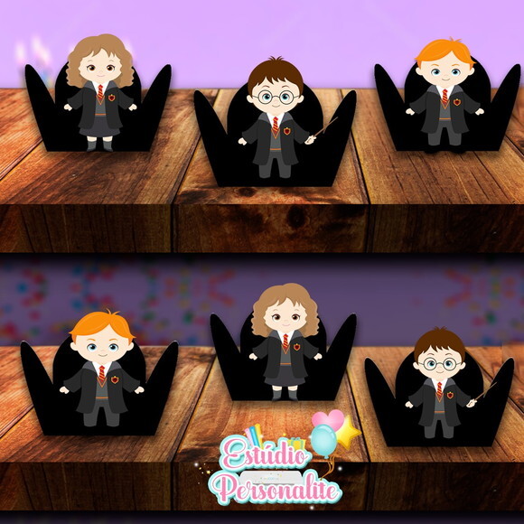 100 Forminhas de Doces Harry Potter