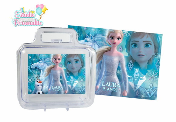 Adesivo para maletinha Frozen 2