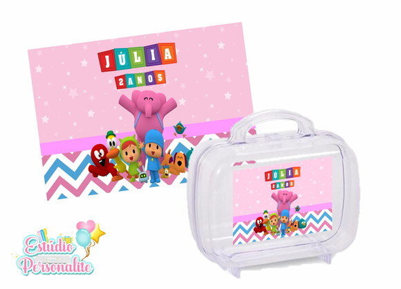 Adesivo para Maletinha Pocoyo