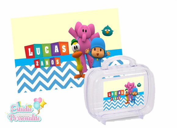 Adesivo para Maletinha Pocoyo