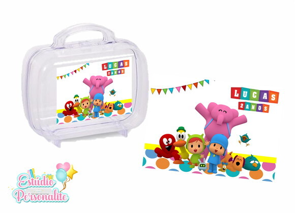 Adesivo para Maletinha Pocoyo