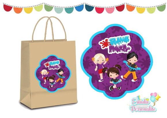 Adesivo para Sacola Kraft Slime