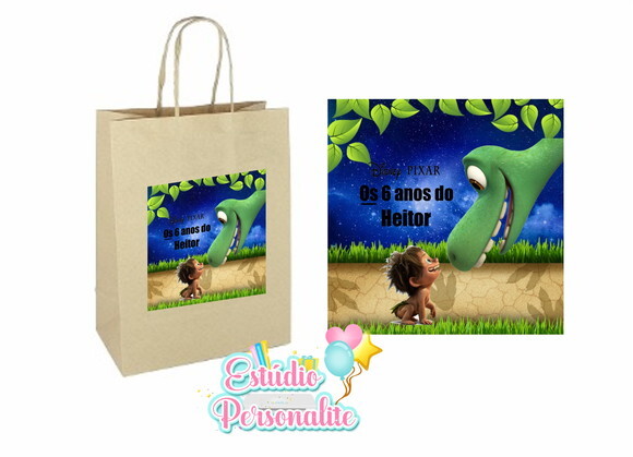 Adesivo para Sacola o Bom Dinossauro