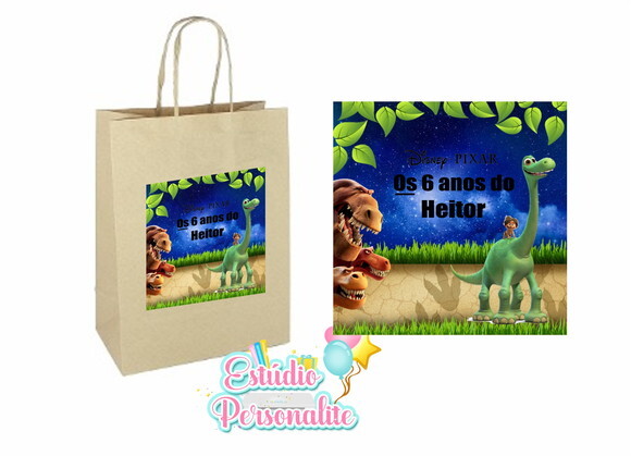 Adesivo para Sacola o Bom Dinossauro