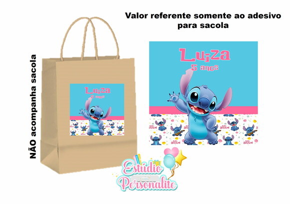 Adesivo para Sacola Stitch