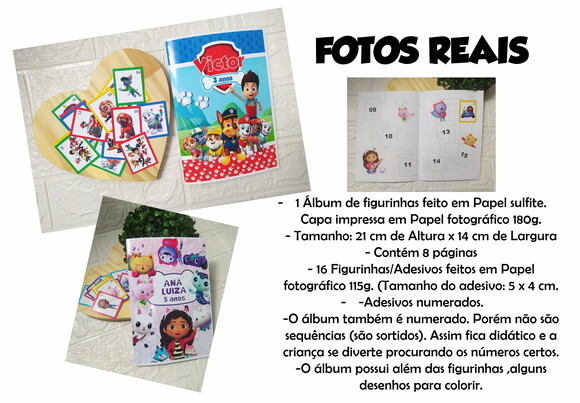 Álbum de Figurinhas a Casa Mágica da Gabby