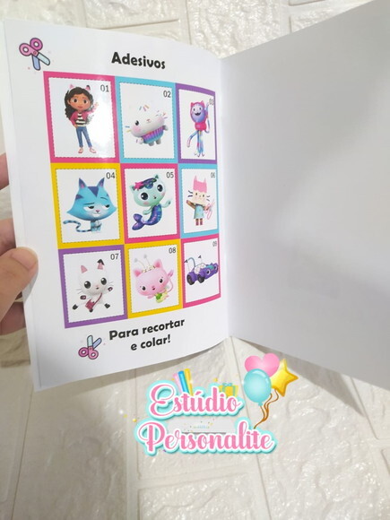 Álbum de Figurinhas a Casa Mágica da Gabby