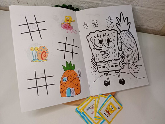 Álbum de Figurinhas Bob Esponja