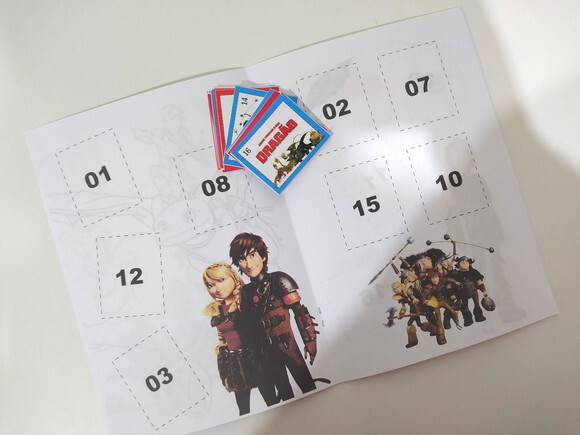 Álbum de Figurinhas Como Treinar o Seu Dragão