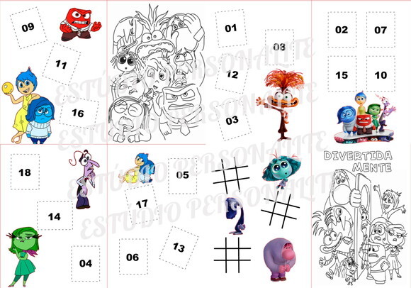 Álbum de Figurinhas Divertidamente 2