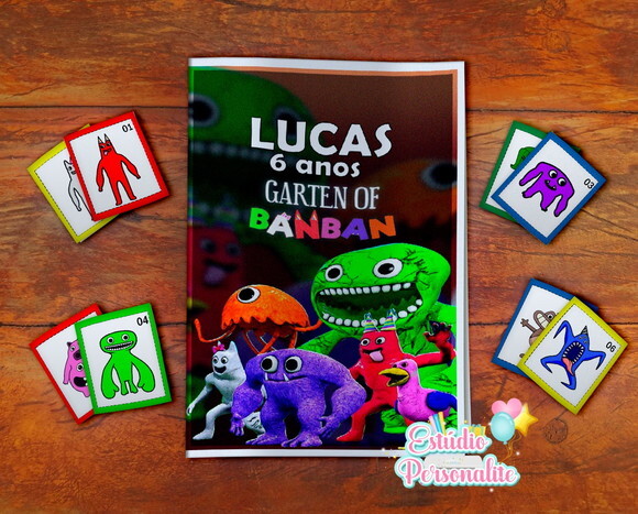 Álbum de Figurinhas Garten Of Banban