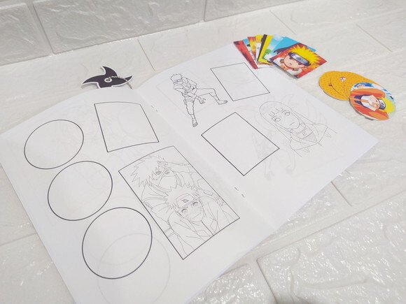 Álbum de Figurinhas Naruto