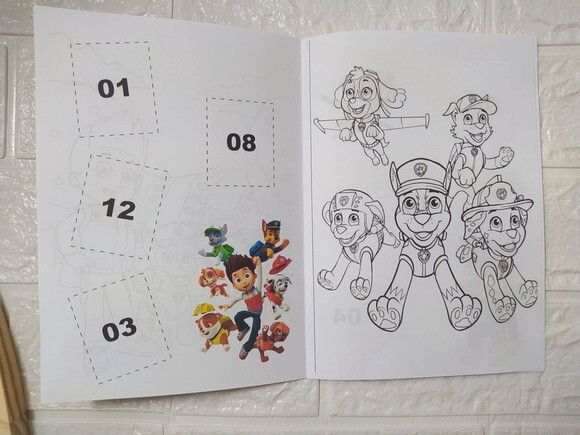 Álbum de Figurinhas Patrulha Canina