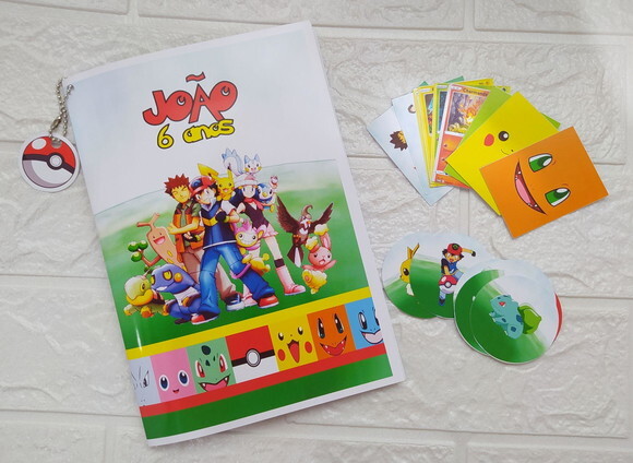 Álbum de Figurinhas Pokémon