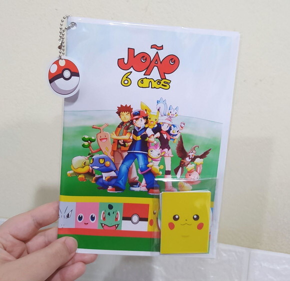 Álbum de Figurinhas Pokémon