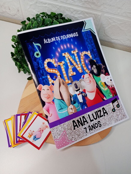 Álbum de Figurinhas Sing