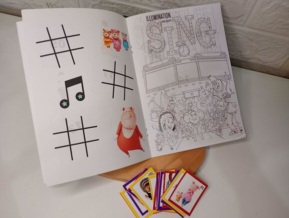 Álbum de Figurinhas Sing
