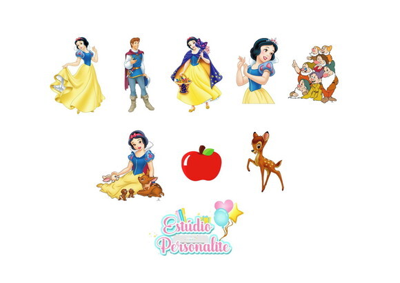 Aplique Branca de Neve