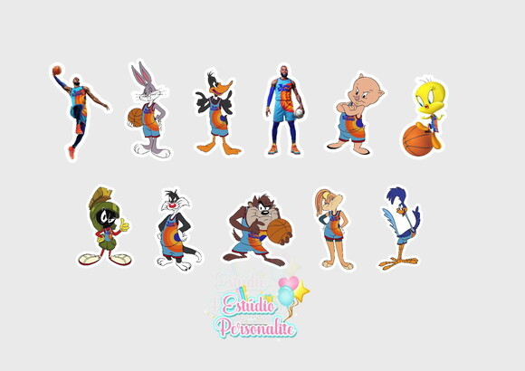 Aplique 4cm Space Jam Um Novo Legado