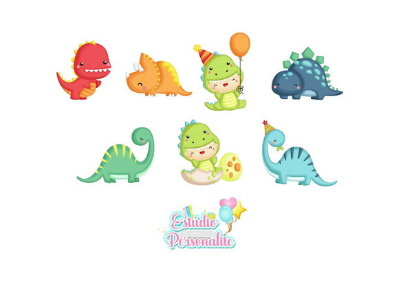 Aplique Dinossauros Baby