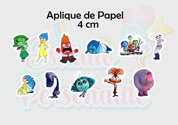 Aplique Divertidamente 2