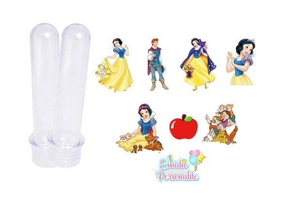 Aplique para Tubete Branca de Neve