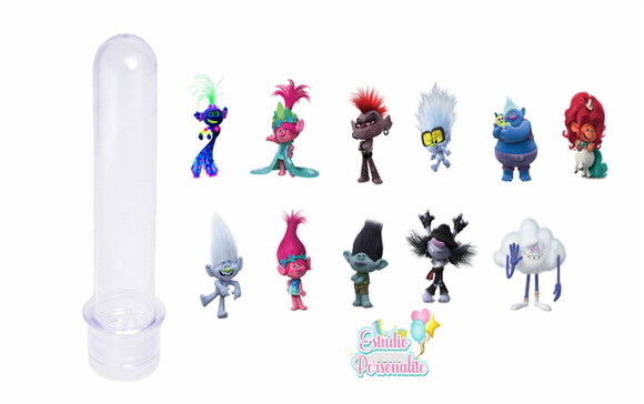 Aplique para Tubete Trolls 2
