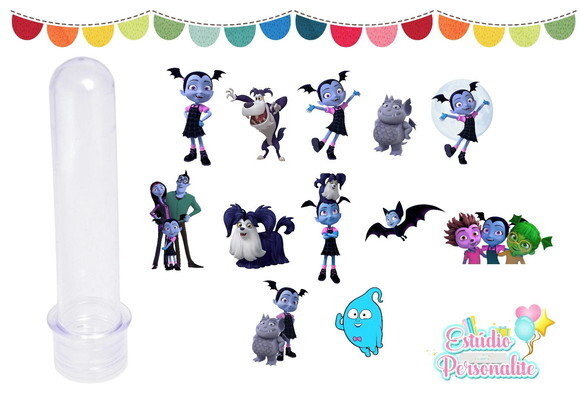 Aplique para Tubete Vampirina