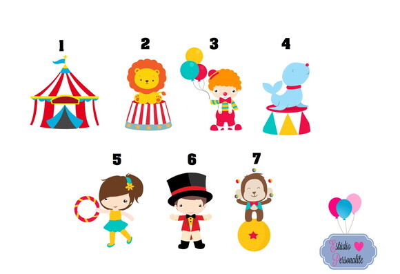 Apliques Circo