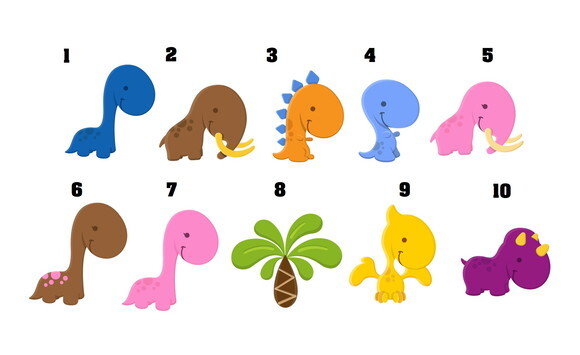 Apliques Dinossauros
