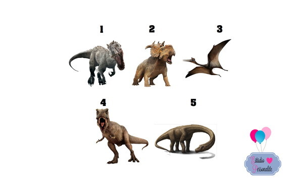 Apliques Jurrasic World