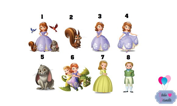 Apliques Princesinha Sofia