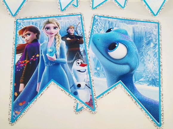 Bandeirola Frozen 2