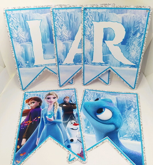 Bandeirola Frozen 2