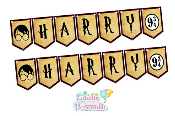 Bandeirola Harry Potter