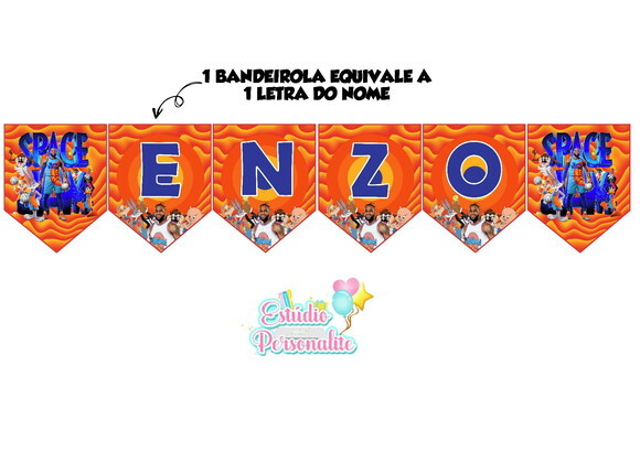 Bandeirola Space Jam Um Novo Legado
