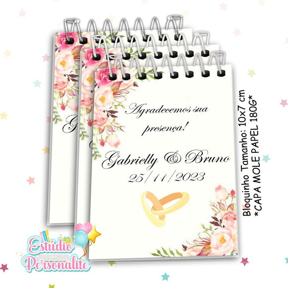 Bloquinho Casamento