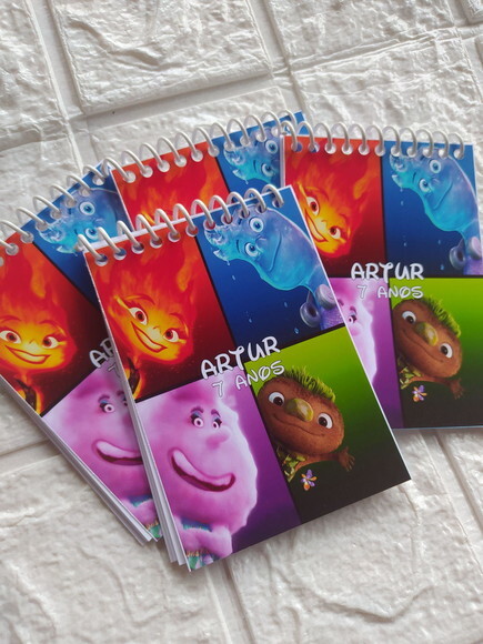 Bloquinho Filme Elementos
