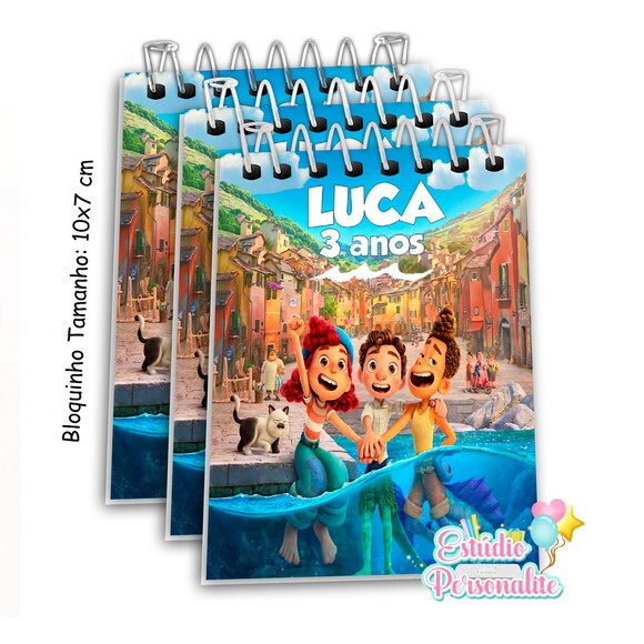 Bloquinho Luca Disney