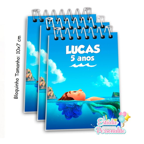 Bloquinho Luca Disney