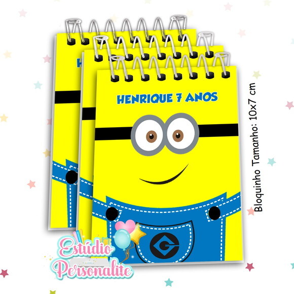 Bloquinho Minions